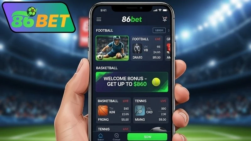 Tính năng nổi bật của app cược 86bet