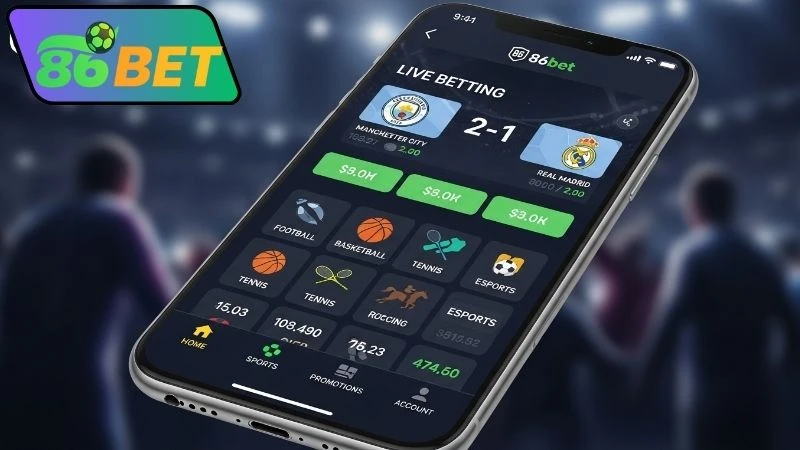 Lợi ích khi chơi trên app 86bet