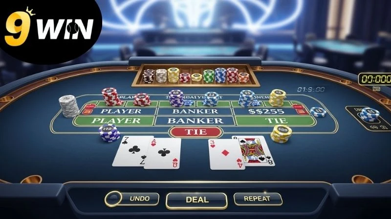 Bí quyết thắng lớn Baccarat trực tuyến 9WIN